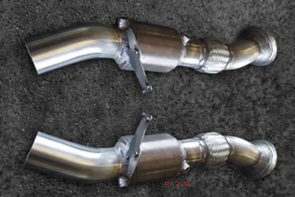 Down pipes for Ferrari 296
