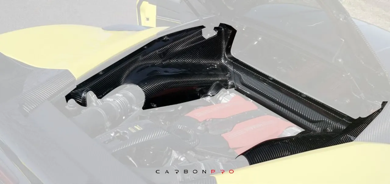 Engine compartment cover – coupe