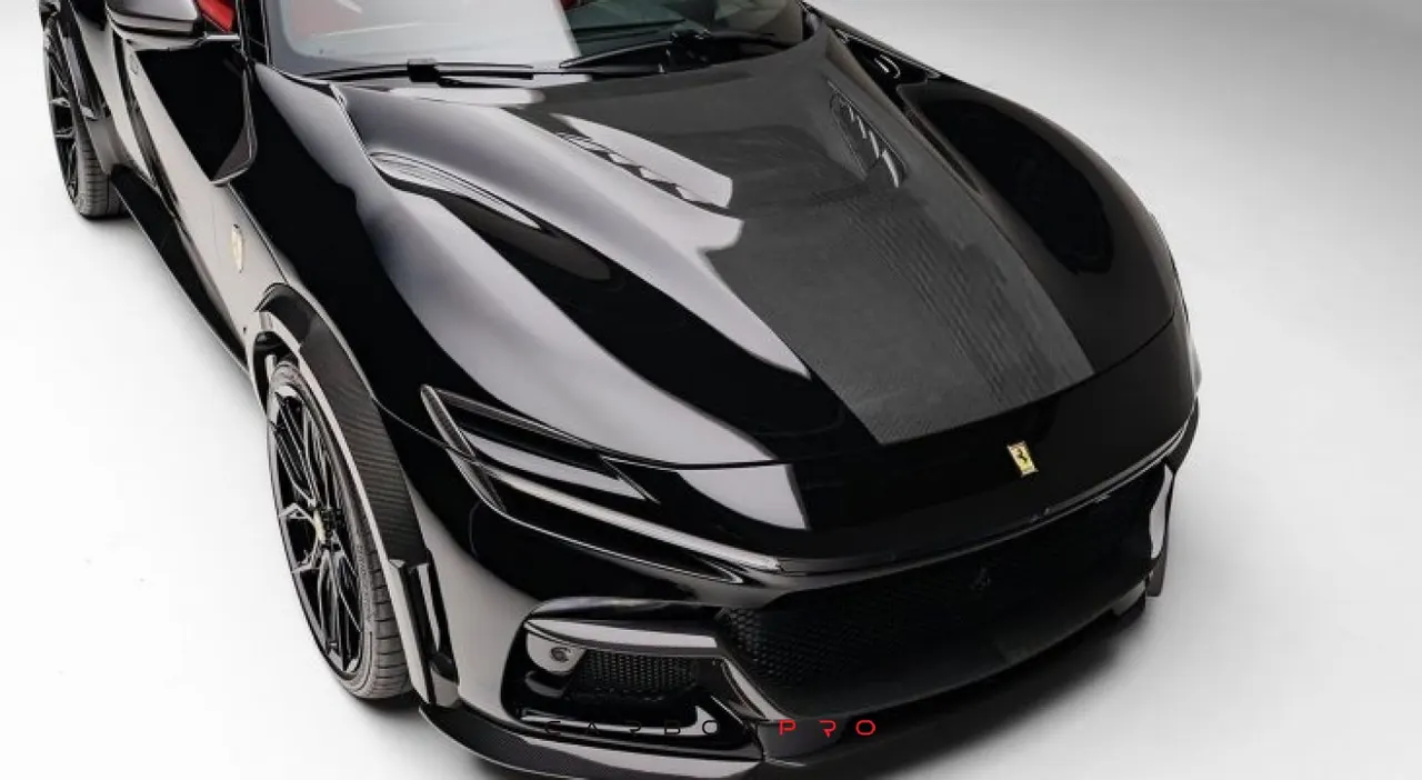 ESTESO ENGINE BONNET CARBON