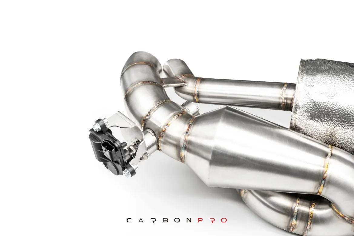 Exhaust System Sport with Valve Control for 992
