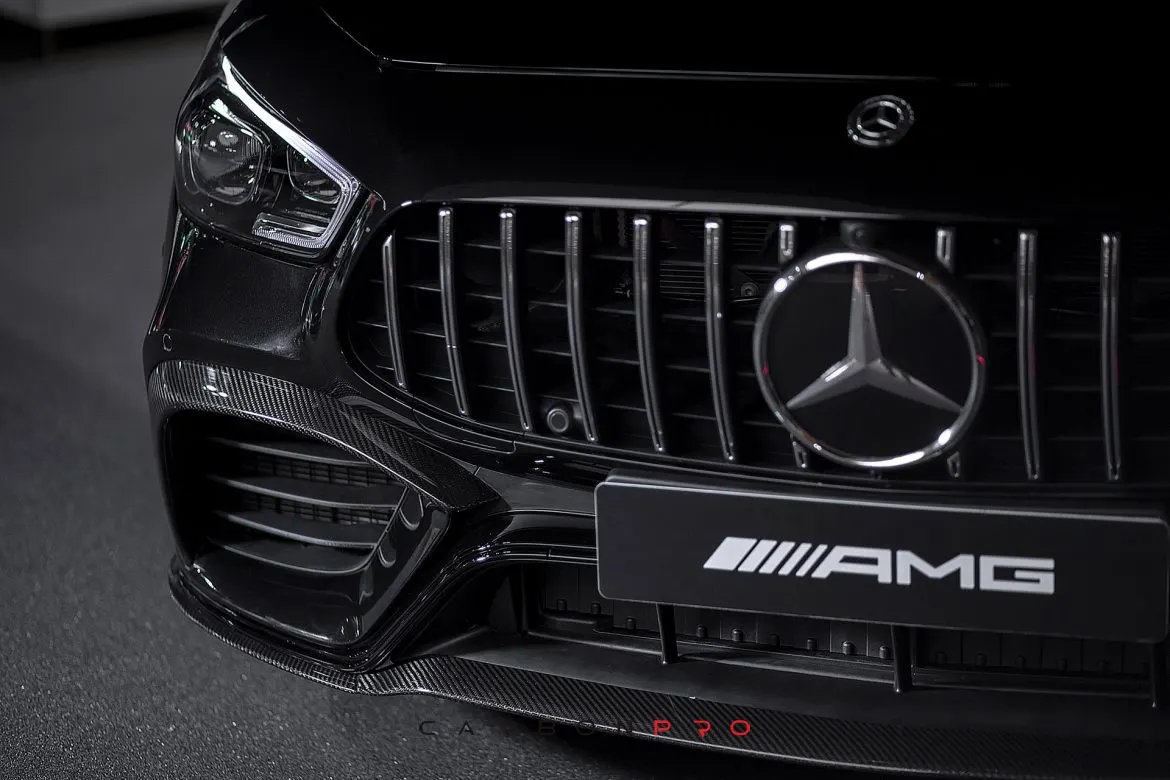 Carbon Eye lids for bumper AMG GT Design