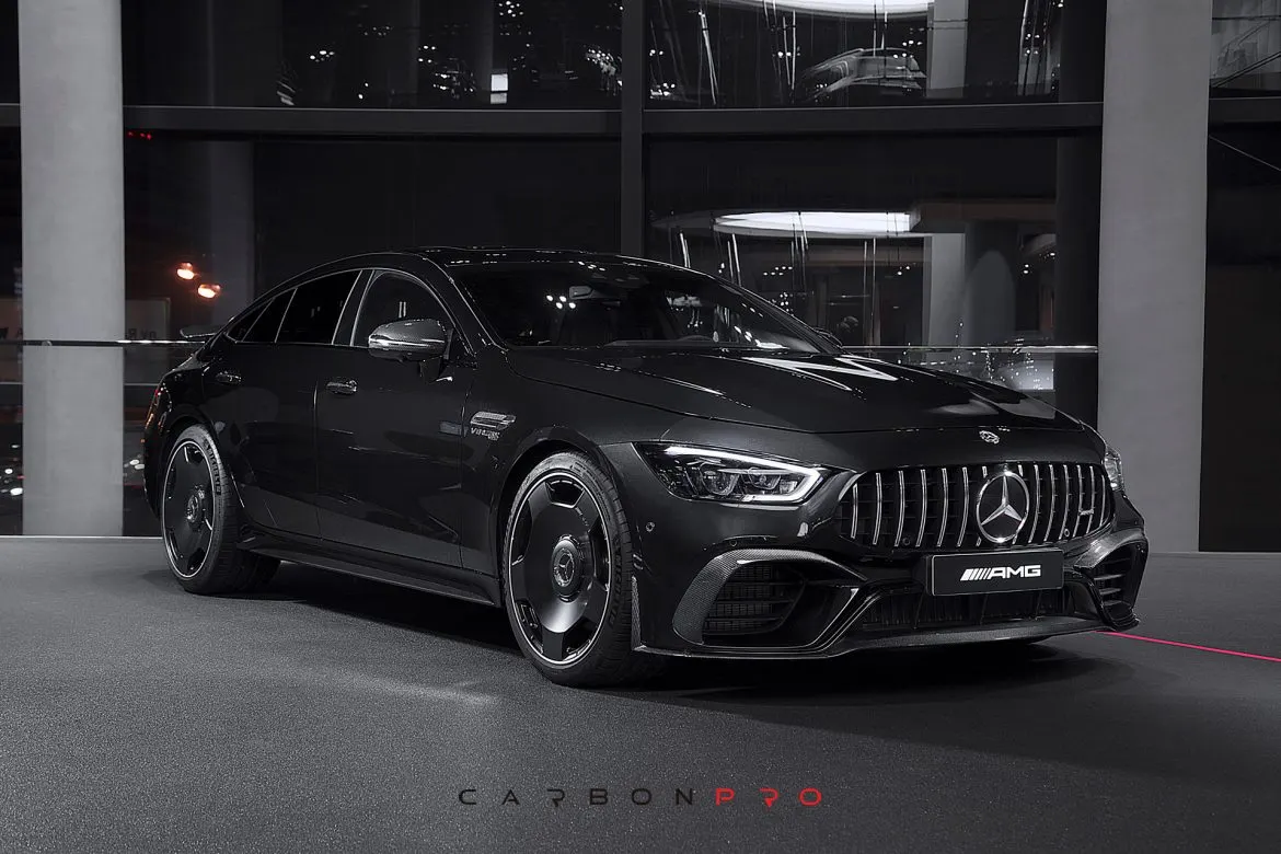 Carbon Eye lids for bumper AMG GT Design