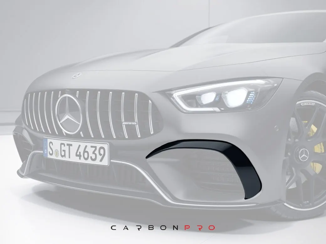 Carbon Eye lids for bumper AMG GT Design