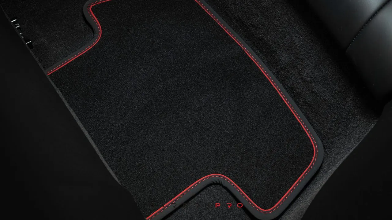 Floor mats velour black