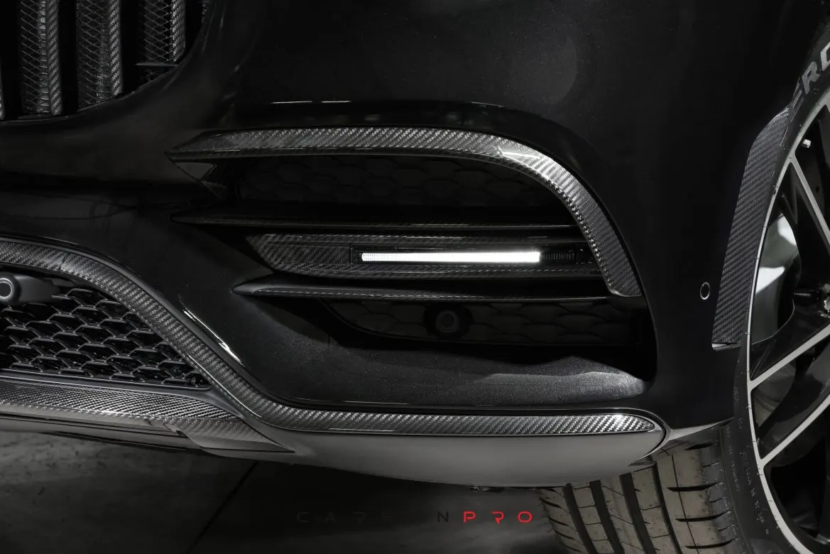 Carbon side Moldings