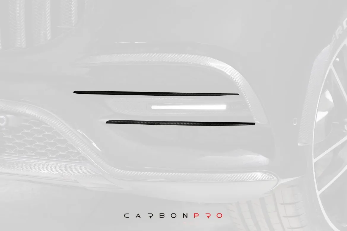 Carbon side Moldings