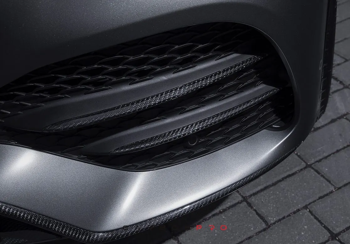 Carbon side moldings 4pc