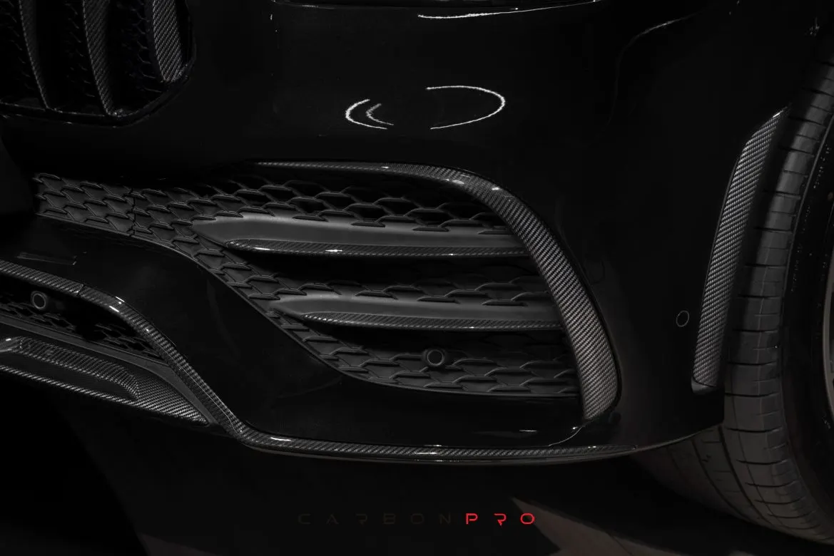 Carbon side moldings 4pc
