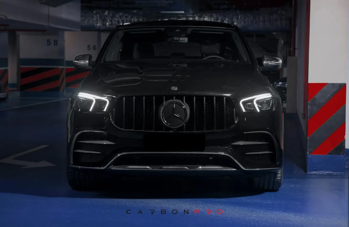 Carbon side moldings 4pc