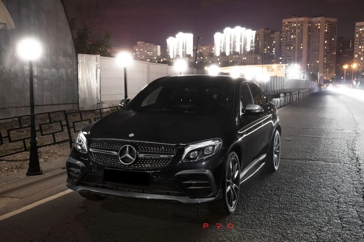 Carbon front air intakes add-ons