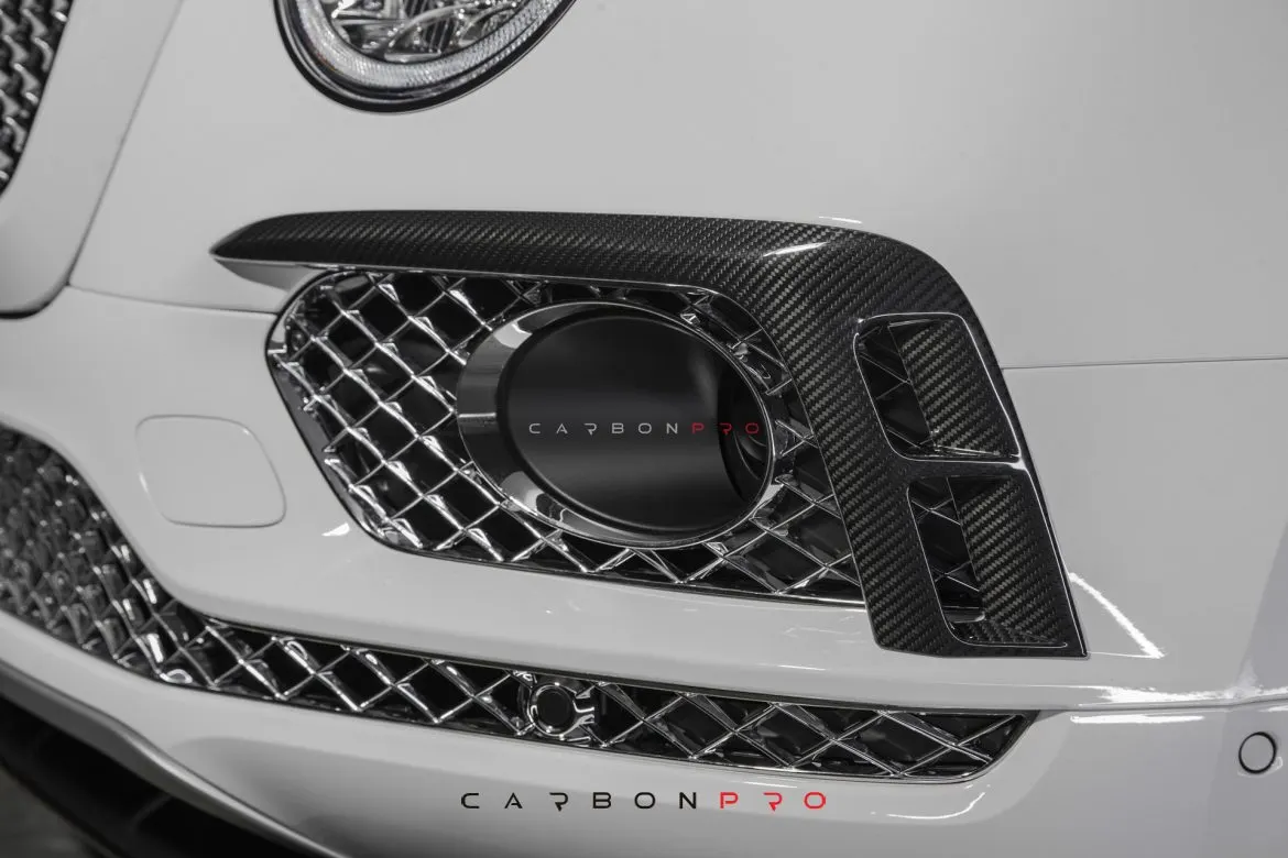 Front bumper air intakes add on parts