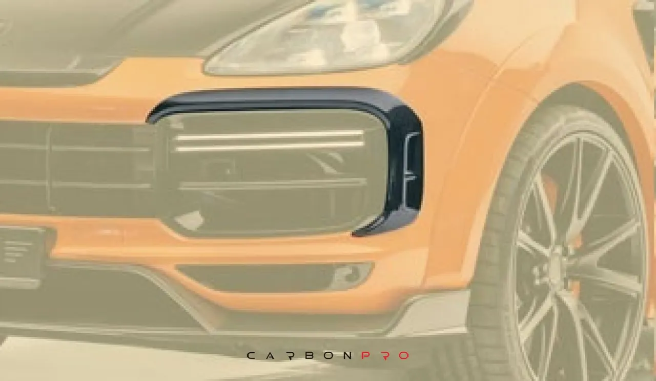 Front bumper covers add-on (Cayenne Turbo)
