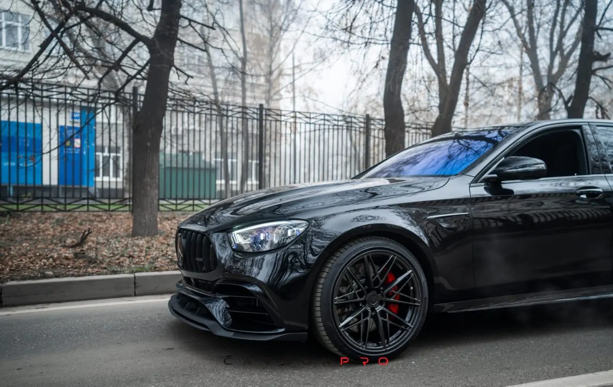 Front bumper lip CARBON ARROW