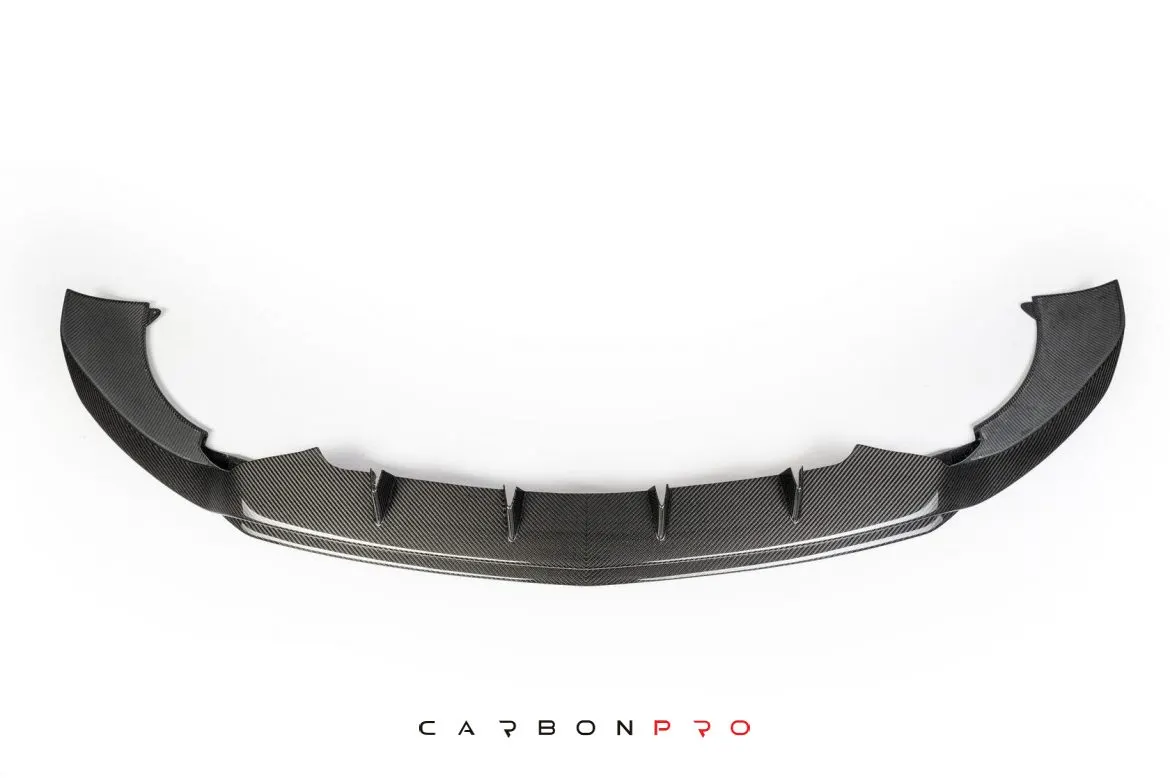 Front bumper lip CARBON ARROW