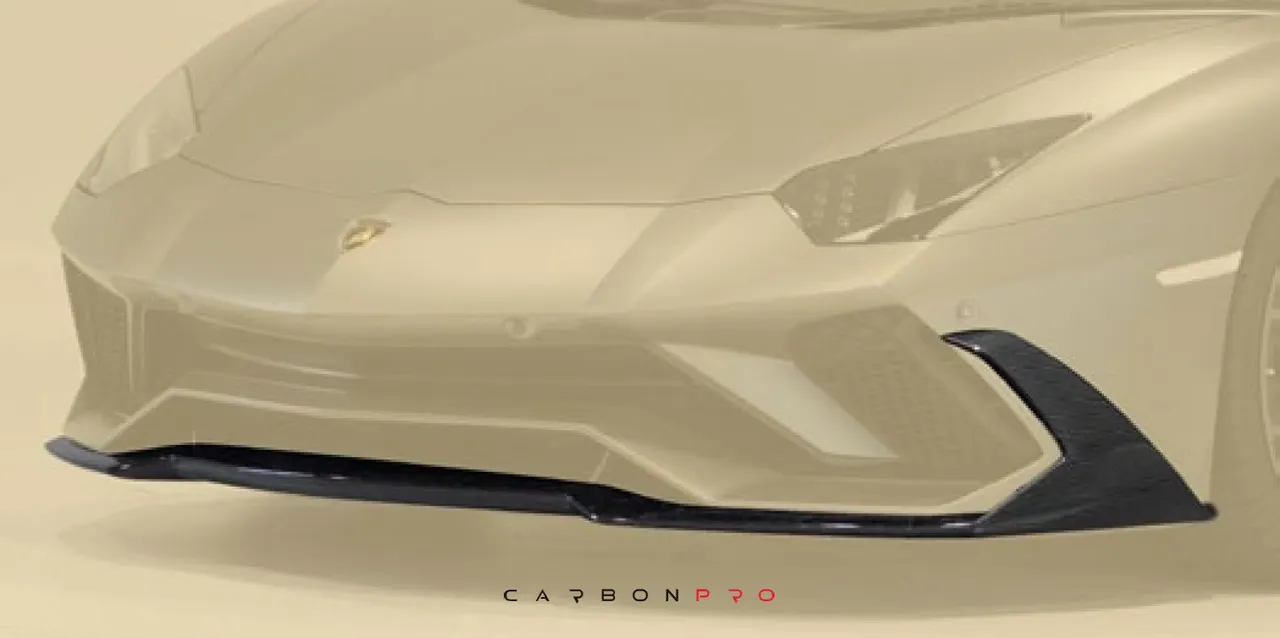 Front bumper lip – high flaps
