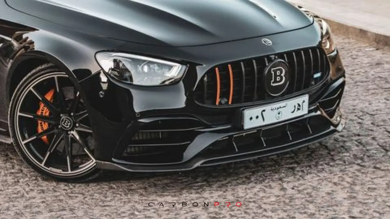 Front bumper louvers CARBON ARROW