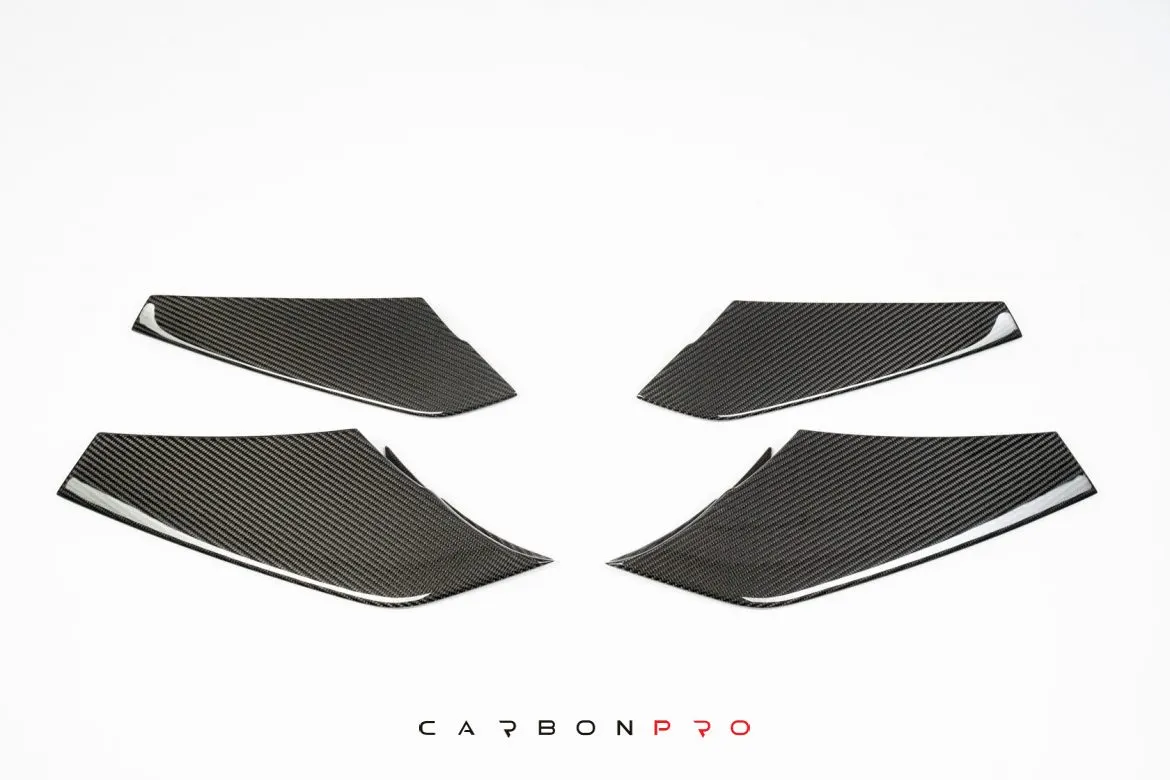 Front bumper louvers CARBON ARROW