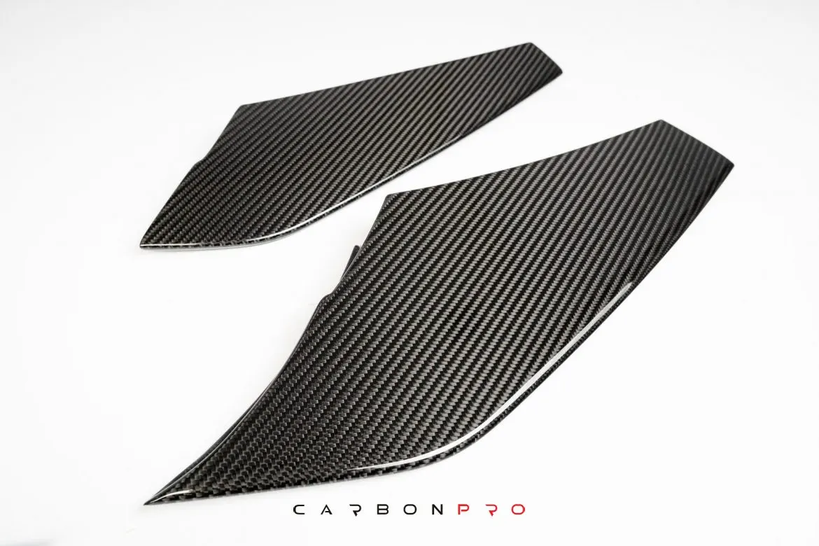 Front bumper louvers CARBON ARROW