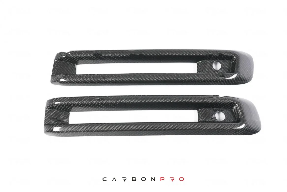 Front bumper overlays