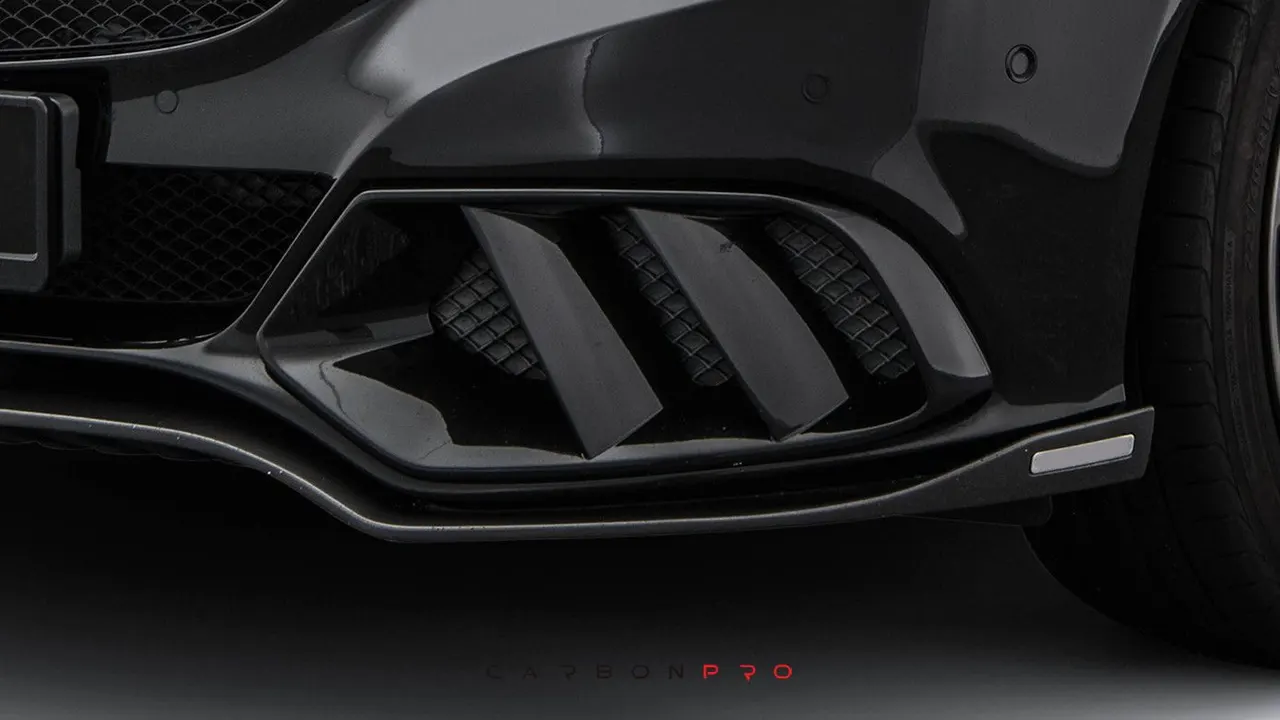 Carbon Front fascia inserts