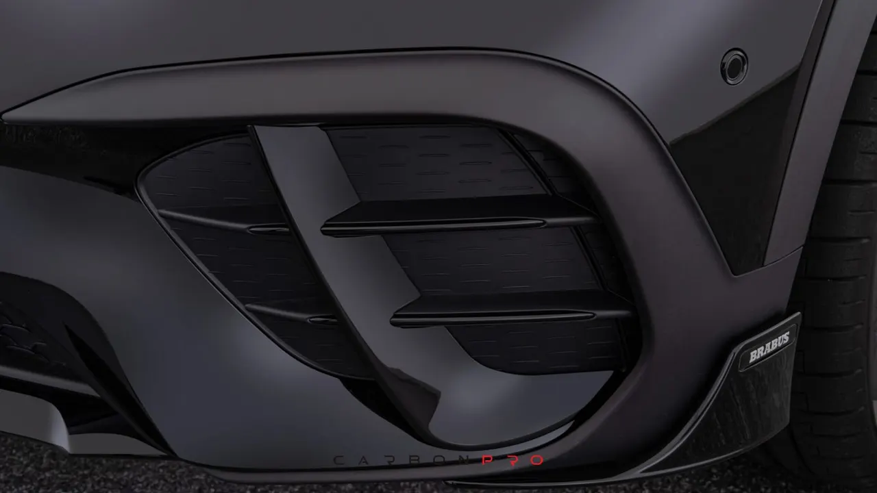 Front fascia inlays