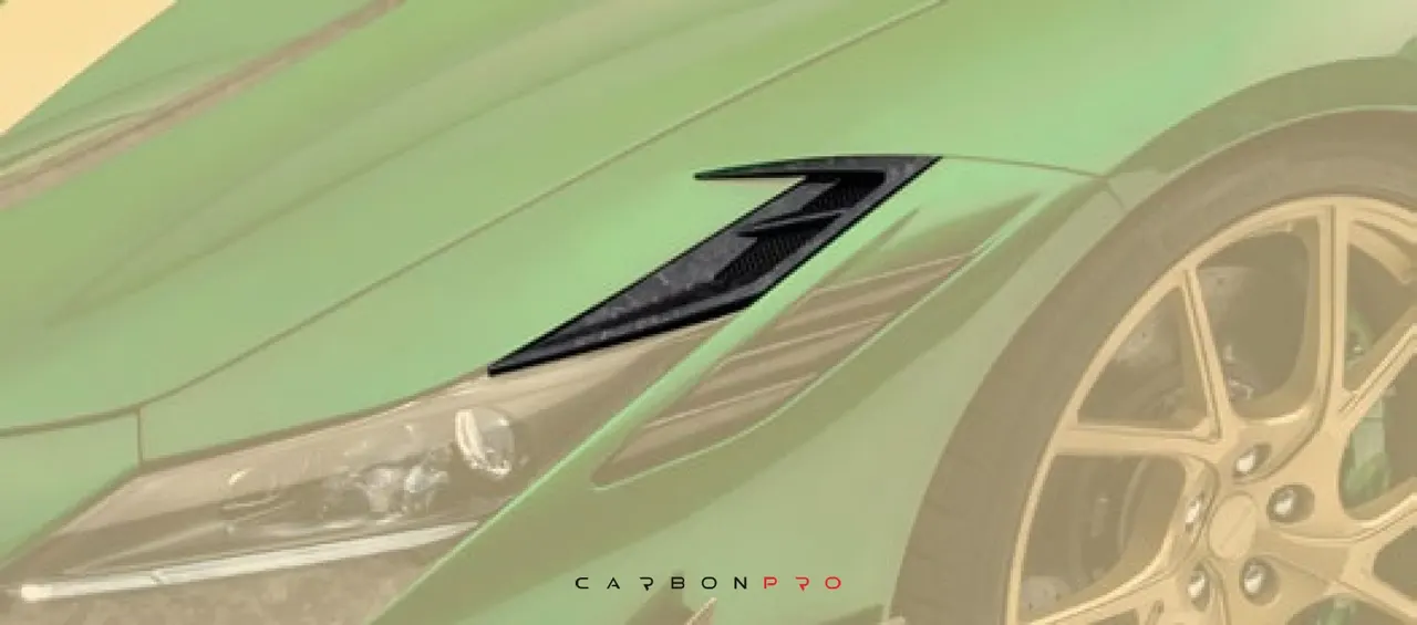 Front fender air intake