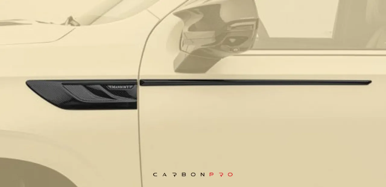 Front fender and door strip