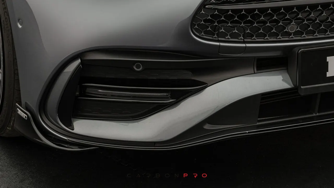 Front inserts with LED