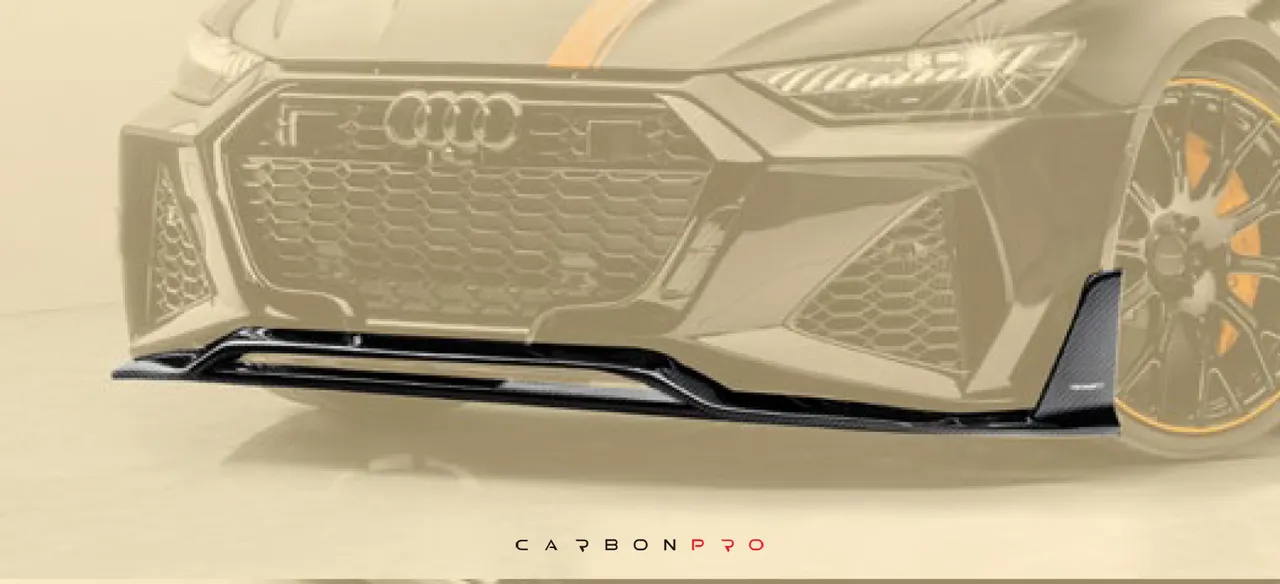 Front lip for OEM front bumper