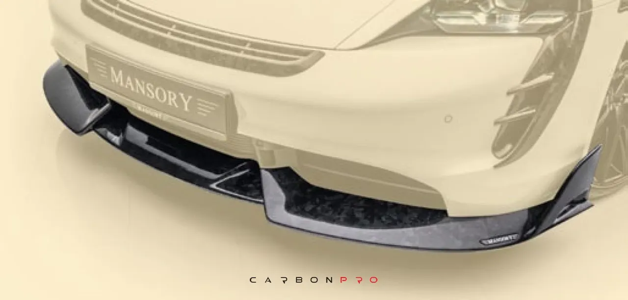 Front lip with side flaps