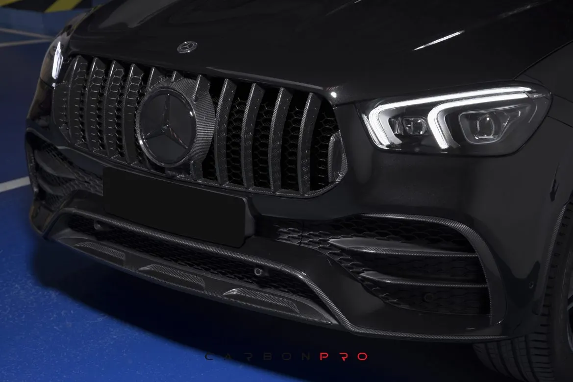 Carbon Front A splitter (3pcs)