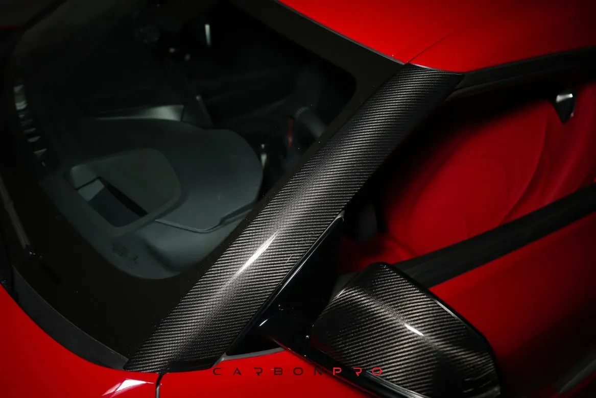 Front pillar overlays