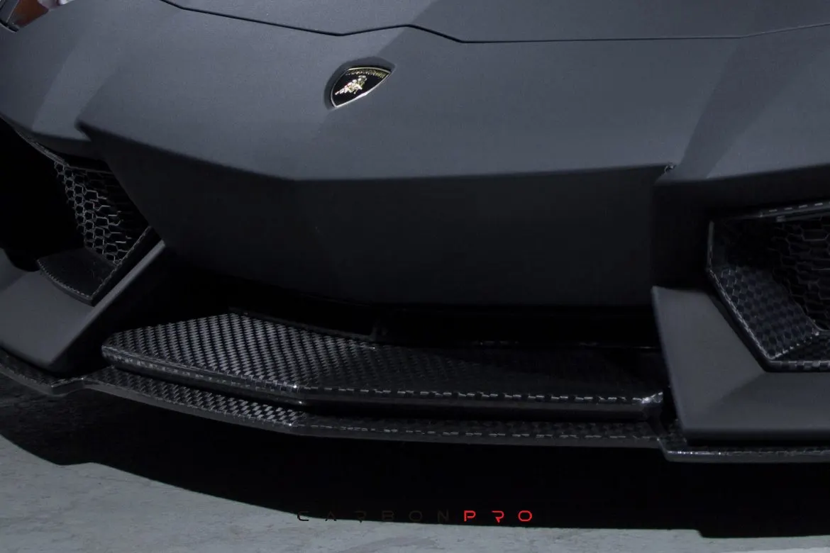 Front splitter cover
