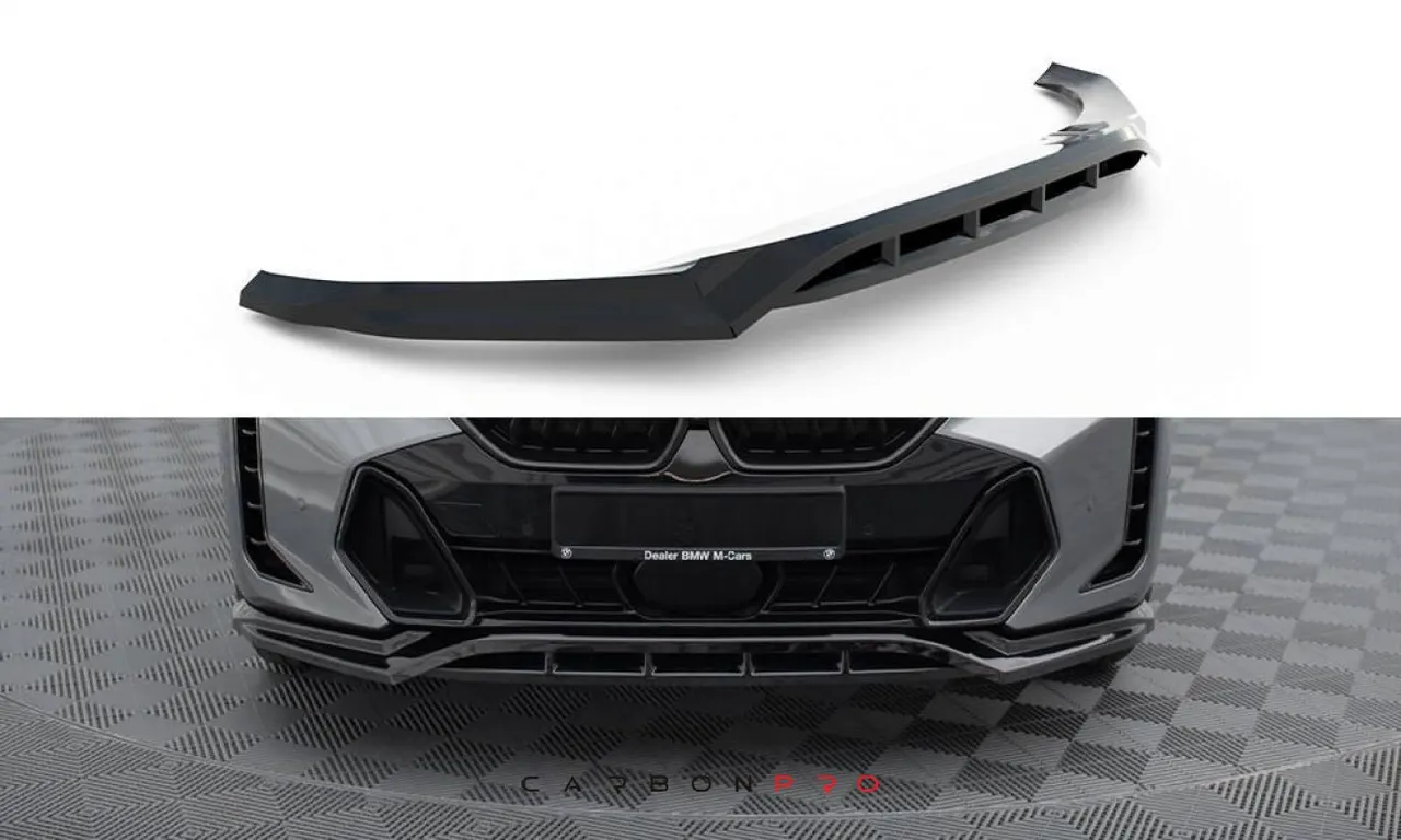 Carbon Front Splitter V.1 BMW X6 M-Pack G06 Facelift