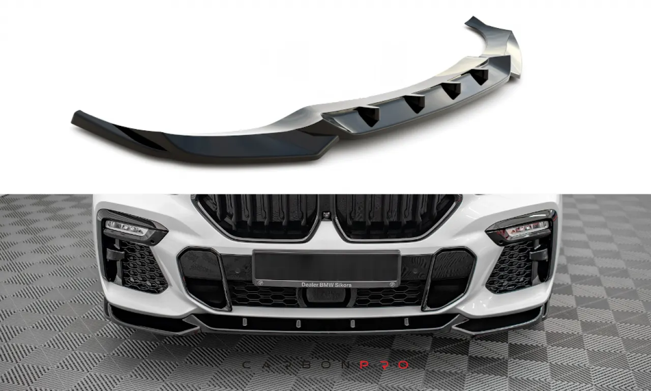 Carbon Front Splitter V.1 BMW X6 M-Pack G06