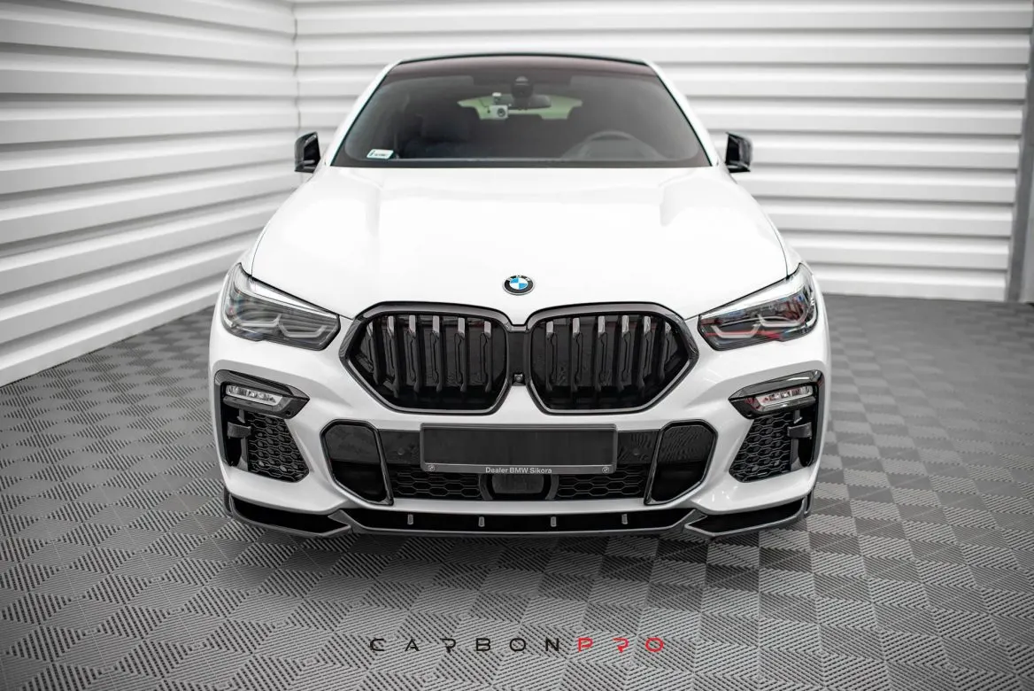 Carbon Front Splitter V.1 BMW X6 M-Pack G06
