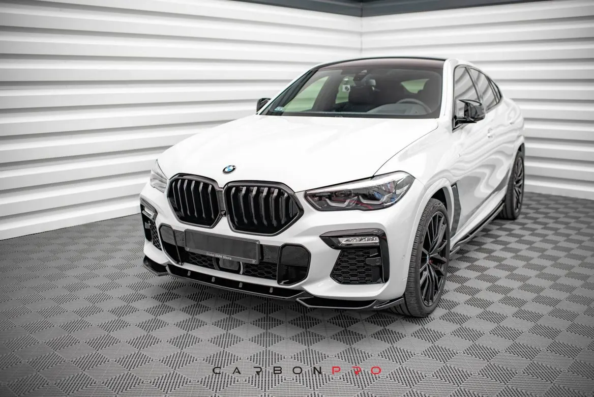Carbon Front Splitter V.1 BMW X6 M-Pack G06