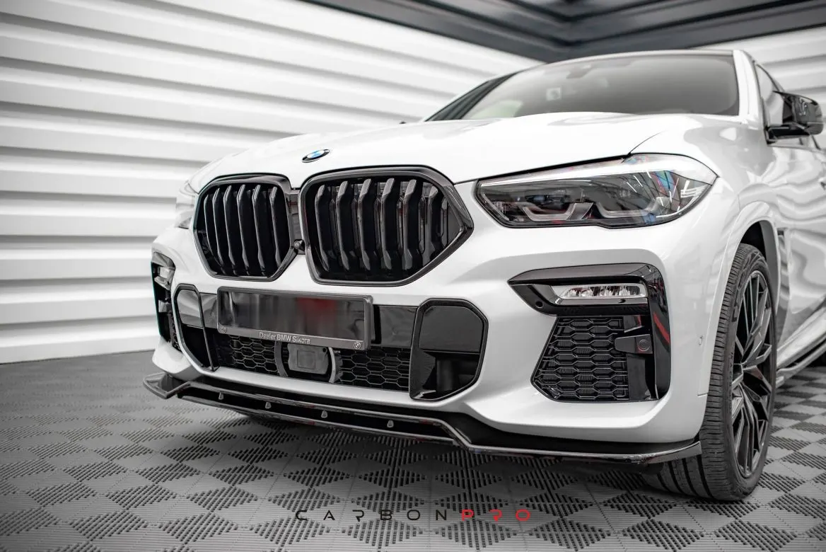 Carbon Front Splitter V.2 BMW X6 M-Pack G06