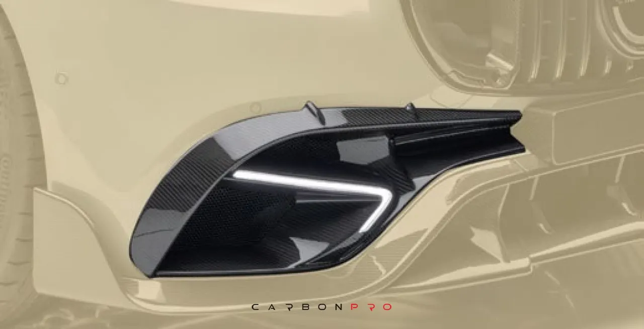 Front splitter with LED DRL