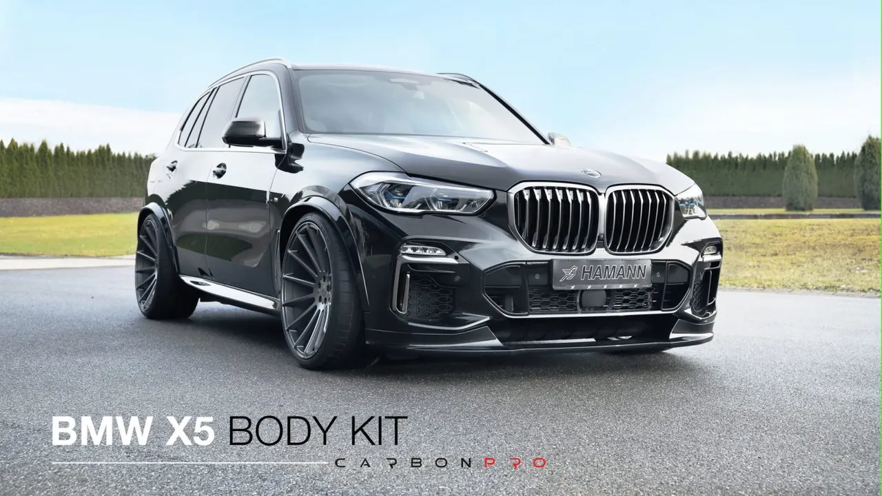 Carbon Front Spoiler Hamann Design