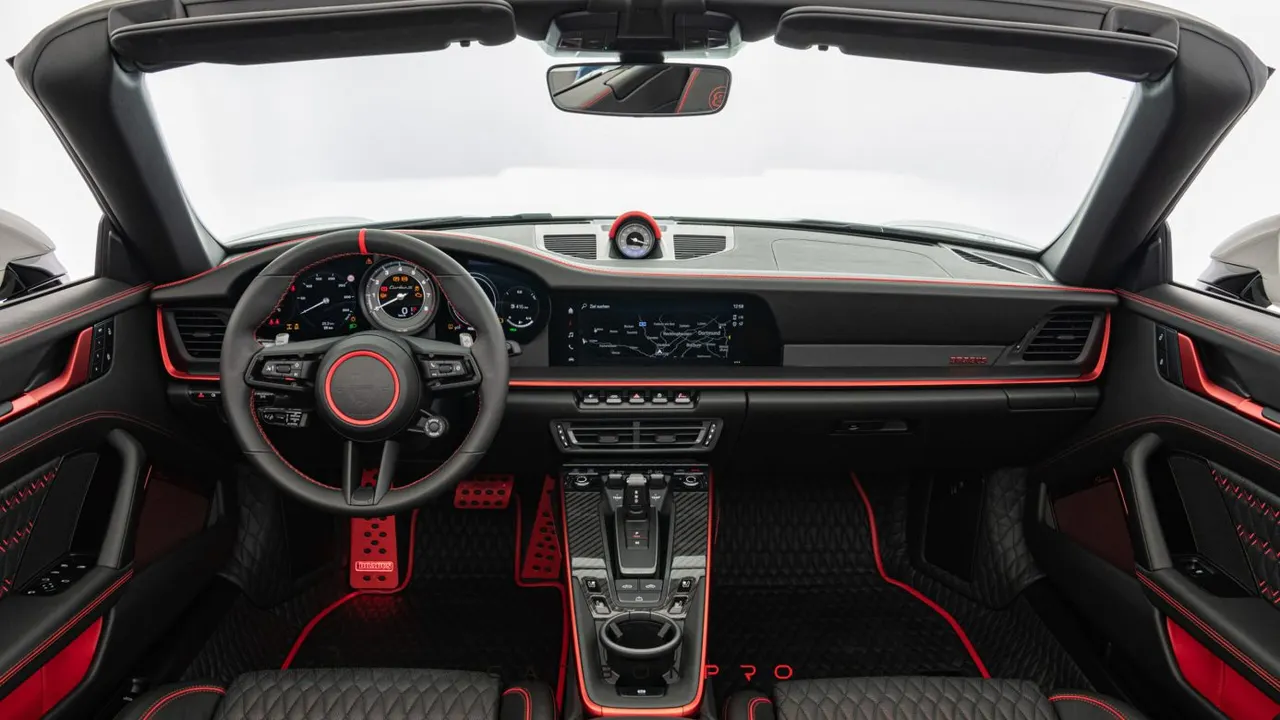 Glaze trim parts interior