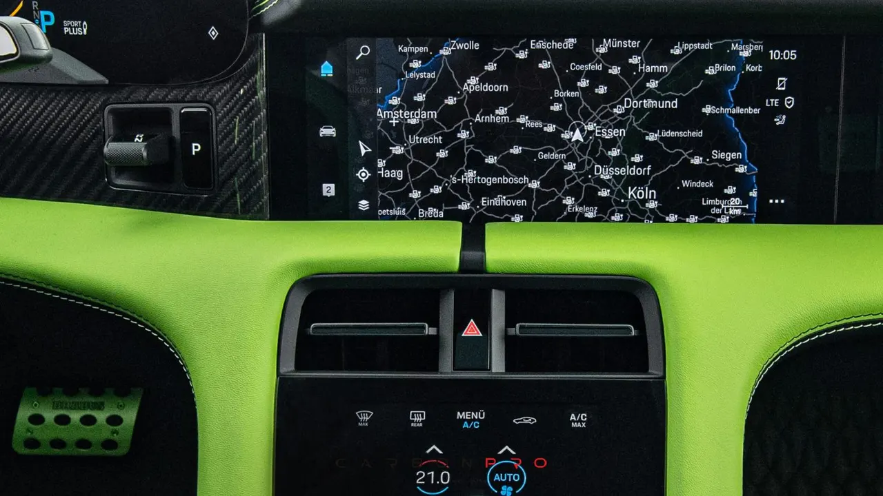 Glaze trim parts interior