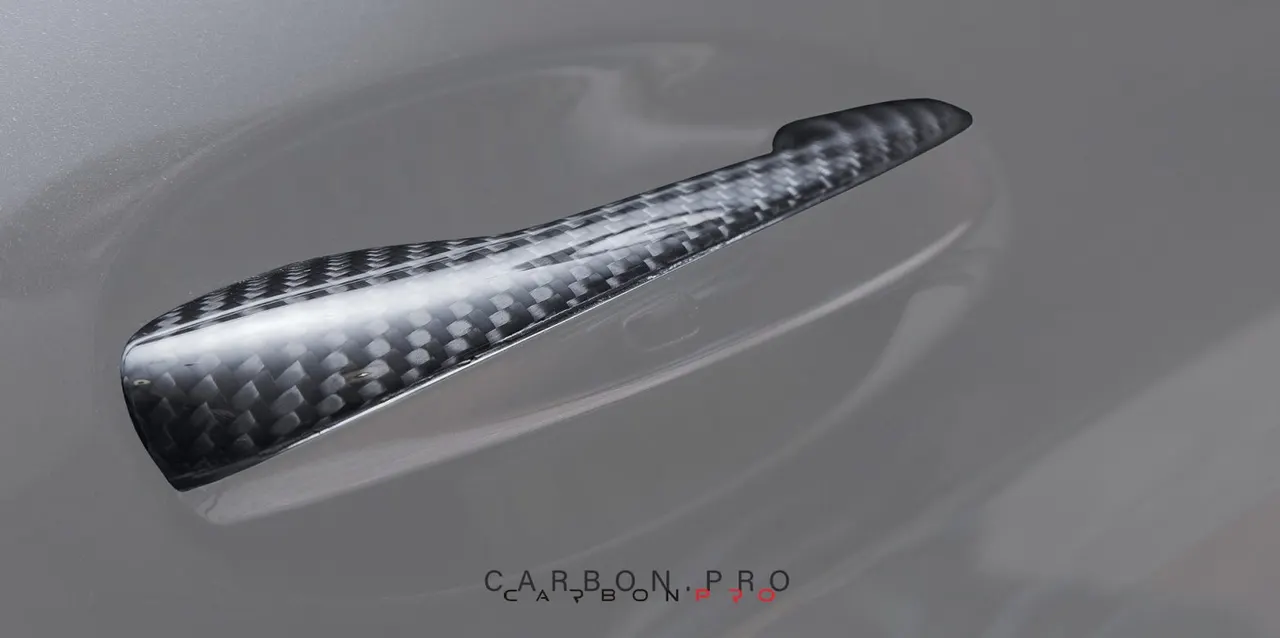 Carbon handles top parts