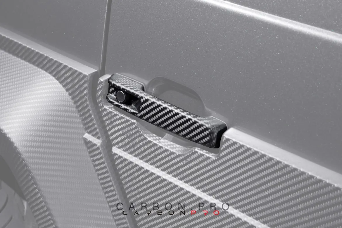 Carbon handles top parts