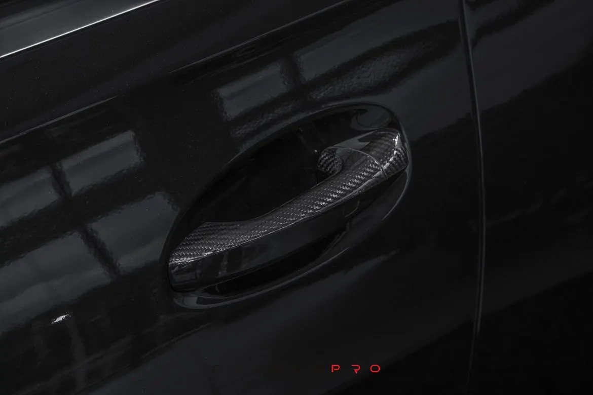 Carbon handles top parts