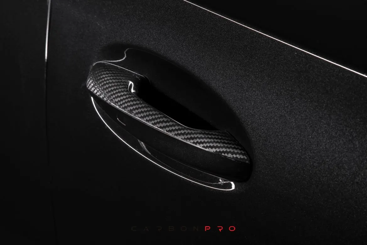 Carbon handles top parts