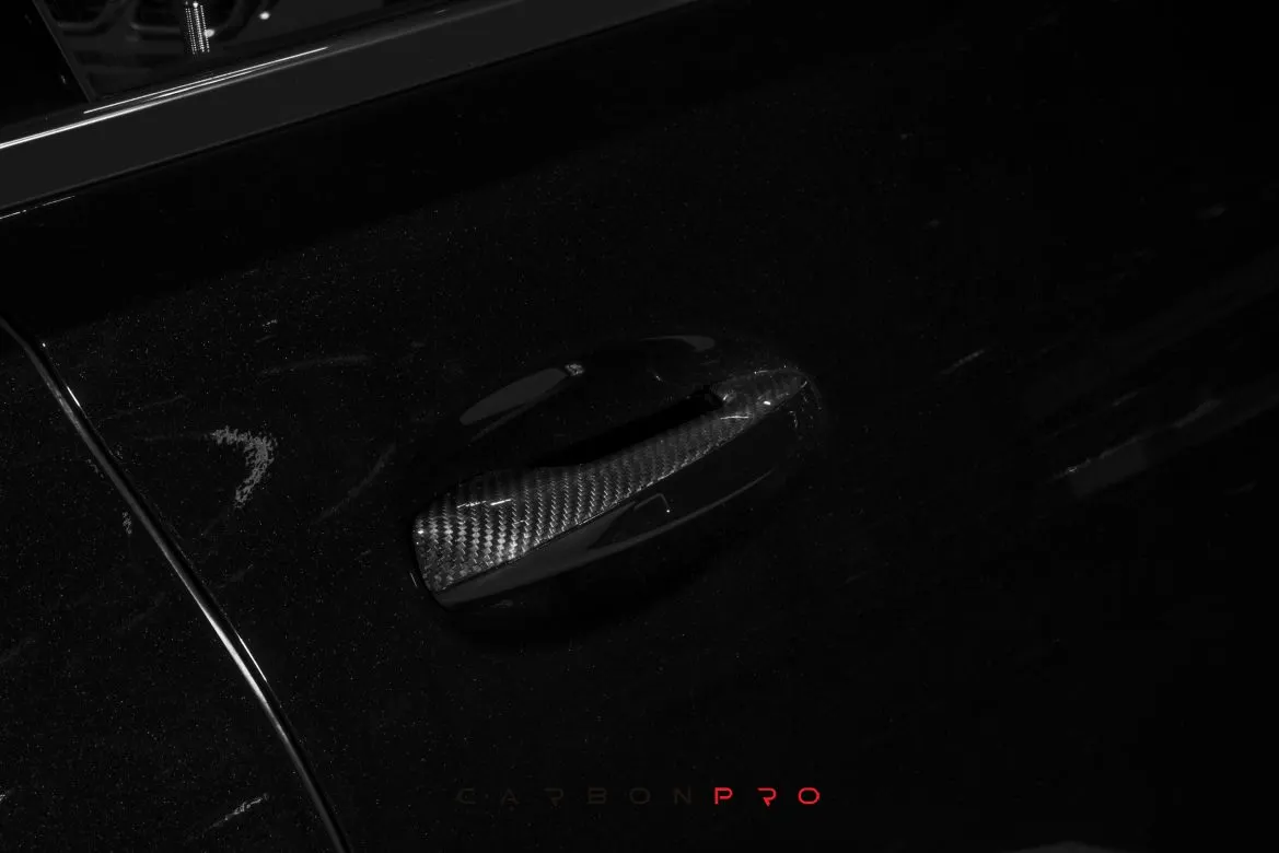 Carbon handles top parts