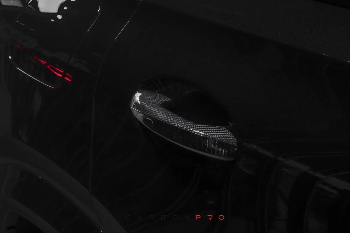 Carbon handles top parts