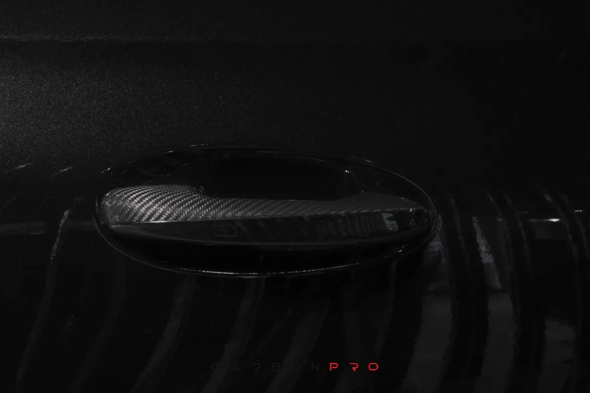 Carbon handles top parts