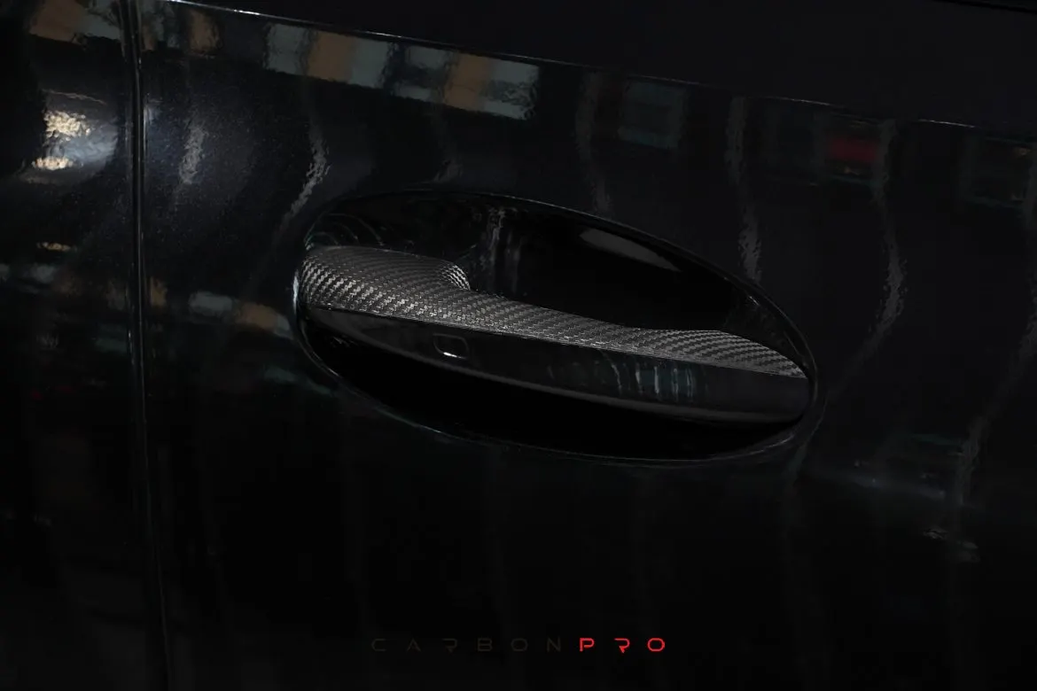 Carbon handles top parts